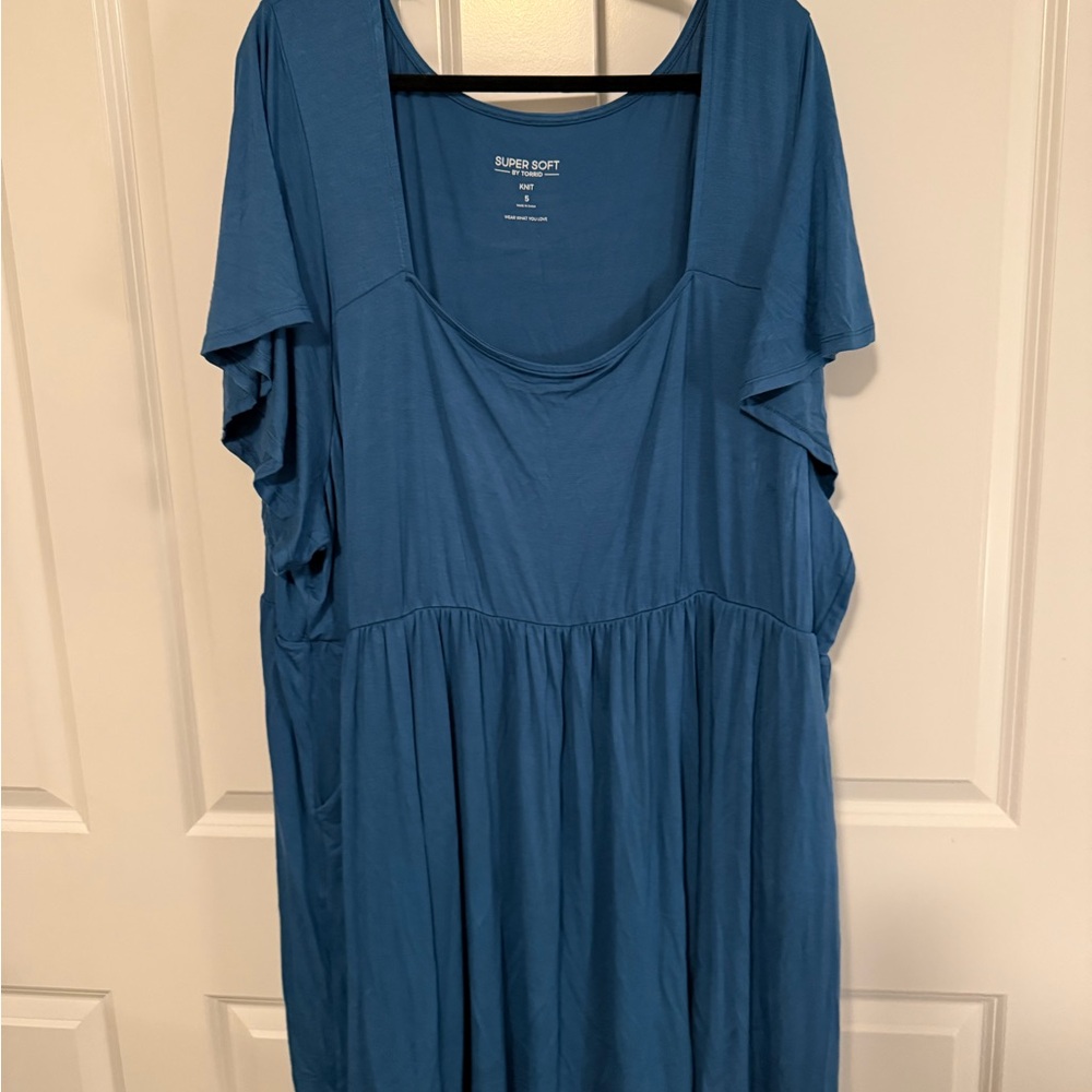 Torrid Teal Blue Dress